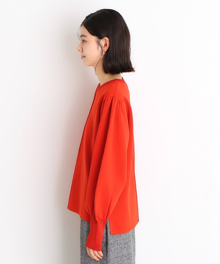 ザ ショップ ティーケー（ウィメン）(THE SHOP TK(Women))の袖ボリューム×ラメリブ配色ニット【洗える】14