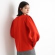 ザ ショップ ティーケー（ウィメン）(THE SHOP TK(Women))の袖ボリューム×ラメリブ配色ニット【洗える】10