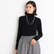 ザ ショップ ティーケー（ウィメン）(THE SHOP TK(Women))の【＠BAILA掲載】リブタートル/選べる8種類アソート8/洗える ブラック(019)