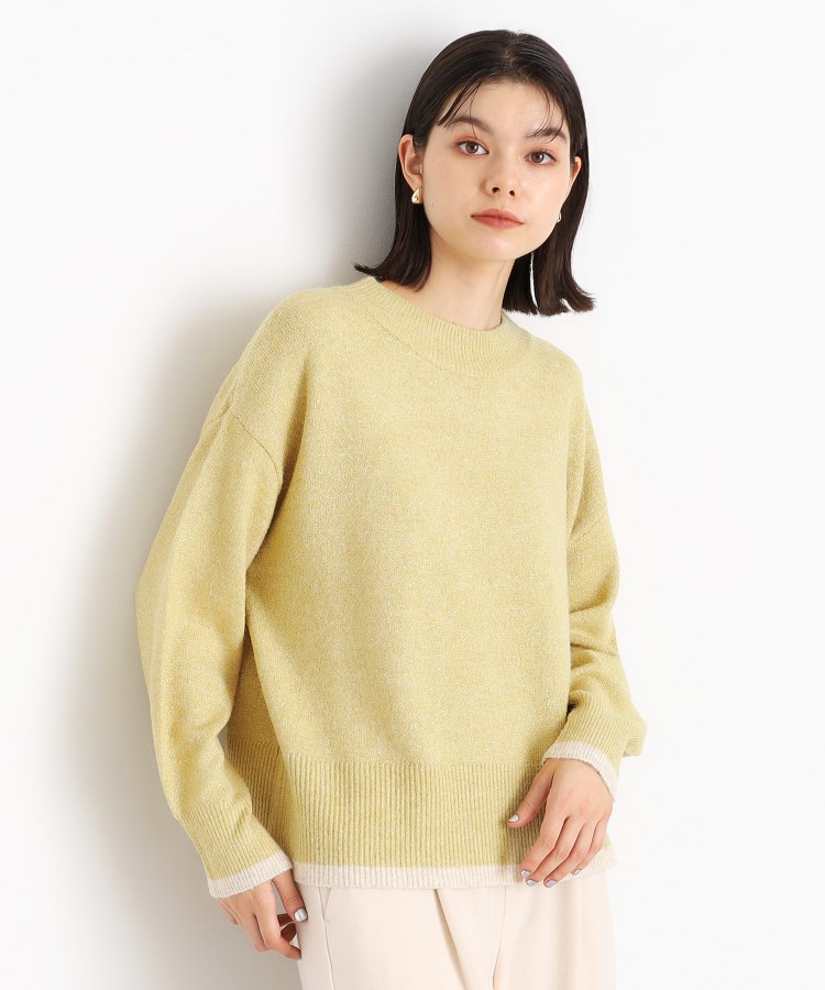 5カラー展開/洗えるニット】ミックスメランジ×ラメニット 5カラー展開/洗えるニット】ミックスメランジ×ラメニット