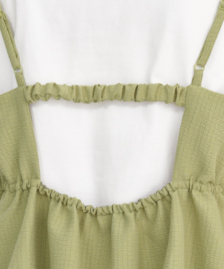 ザ ショップ ティーケー（ウィメン）(THE SHOP TK(Women))の【ヒルナンデス！で紹介】【2点セット】バルーンキャミ×Tシャツ/洗える25
