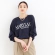 ザ ショップ ティーケー（ウィメン）(THE SHOP TK(Women))のルーズシルエットロゴTシャツ【洗える】12