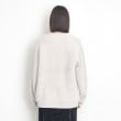 ザ ショップ ティーケー（ウィメン）(THE SHOP TK(Women))の【ライトアウター】フェザーVネックカーディガン/洗える25