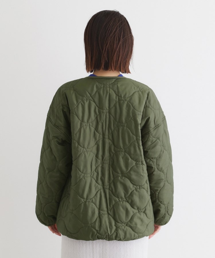 ザ ショップ ティーケー（ウィメン）(THE SHOP TK(Women))の【蓄熱保温】リバーシブルキルトブルゾン27