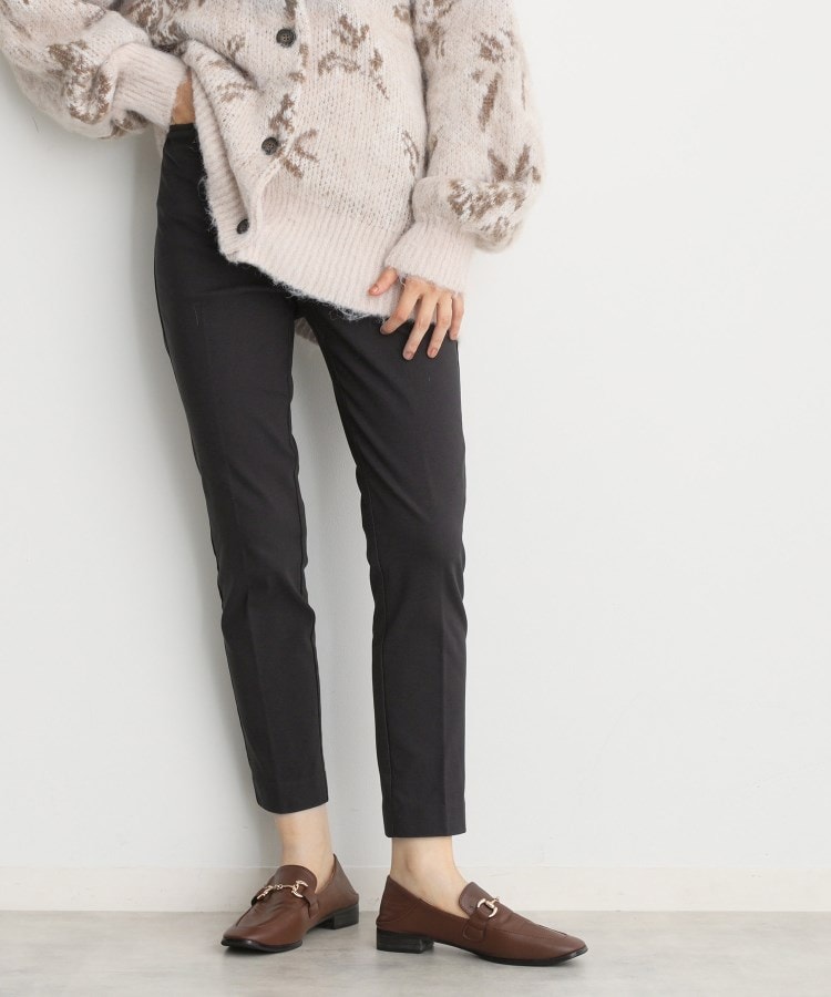ザ ショップ ティーケー（ウィメン）(THE SHOP TK(Women))の【ラクでキレイ】ハイパーストレッチ裏起毛スティックパンツ/洗える5