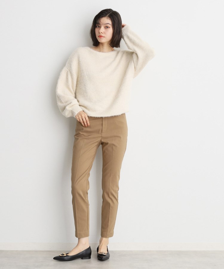 ザ ショップ ティーケー（ウィメン）(THE SHOP TK(Women))の【ラクでキレイ】ハイパーストレッチ裏起毛スティックパンツ/洗える11