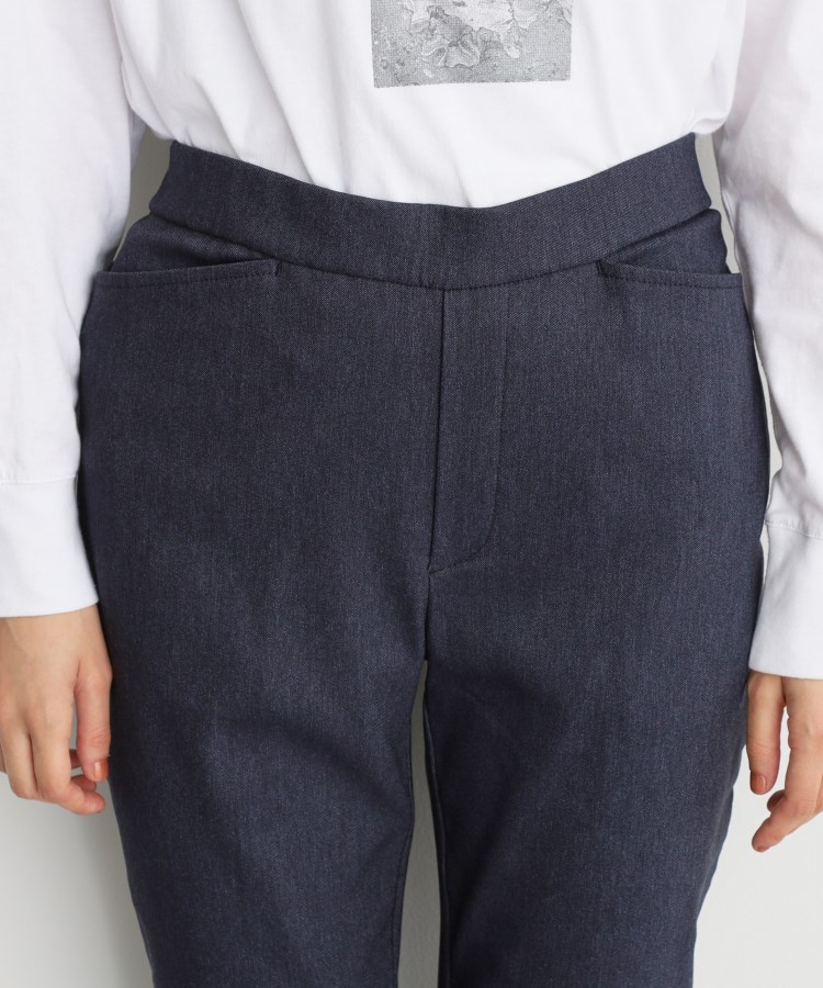 ザ ショップ ティーケー（ウィメン）(THE SHOP TK(Women))の【ラクでキレイ】ハイパーストレッチ裏起毛スティックパンツ/洗える20