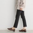 ザ ショップ ティーケー（ウィメン）(THE SHOP TK(Women))の【ラクでキレイ】ハイパーストレッチ裏起毛スティックパンツ/洗える ブラック(019)