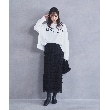 ザ ショップ ティーケー（ウィメン）(THE SHOP TK(Women))の【ヒルナンデス！で紹介】フリルナロースカート/洗える2