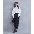 ザ ショップ ティーケー（ウィメン）(THE SHOP TK(Women))の【ヒルナンデス！で紹介】フリルナロースカート/洗える3