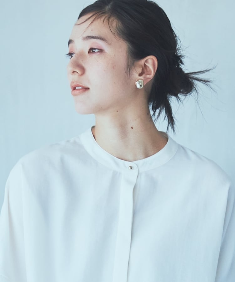 再登場/魅せる体型カバー服/洗える】ボイルドルマンブラウス 再登場/魅せる体型カバー服/洗える】ボイルドルマンブラウス