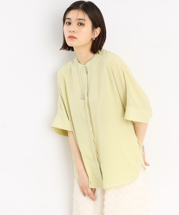 再登場/魅せる体型カバー服/洗える】ボイルドルマンブラウス 再登場/魅せる体型カバー服/洗える】ボイルドルマンブラウス