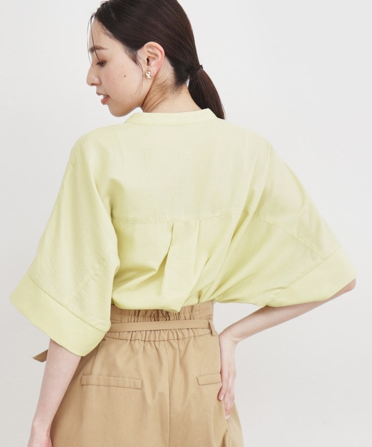 再登場/魅せる体型カバー服/洗える】ボイルドルマンブラウス 再登場/魅せる体型カバー服/洗える】ボイルドルマンブラウス