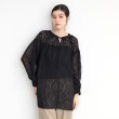 ザ ショップ ティーケー（ウィメン）(THE SHOP TK(Women))の【前後2WAY/洗える】ジャカードシアーブラウス8