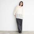 ザ ショップ ティーケー（ウィメン）(THE SHOP TK(Women))の【前後2WAY/洗える】ジャカードシアーブラウス11