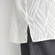 ザ ショップ ティーケー（ウィメン）(THE SHOP TK(Women))の【前後2WAY/洗える】ジャカードシアーブラウス25