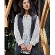 ザ ショップ ティーケー（ウィメン）(THE SHOP TK(Women))の【前後2WAY/洗える】ジャカードシアーブラウス6