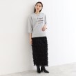 ザ ショップ ティーケー（ウィメン）(THE SHOP TK(Women))の【リラクシー/チュニック丈】6分袖裏毛刺繍プルオーバー/洗える11