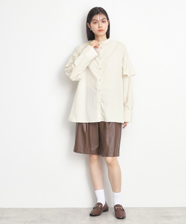 ザ ショップ ティーケー（ウィメン）(THE SHOP TK(Women))のバックフリルコンシャスシャツ18