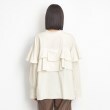 ザ ショップ ティーケー（ウィメン）(THE SHOP TK(Women))のバックフリルコンシャスシャツ23