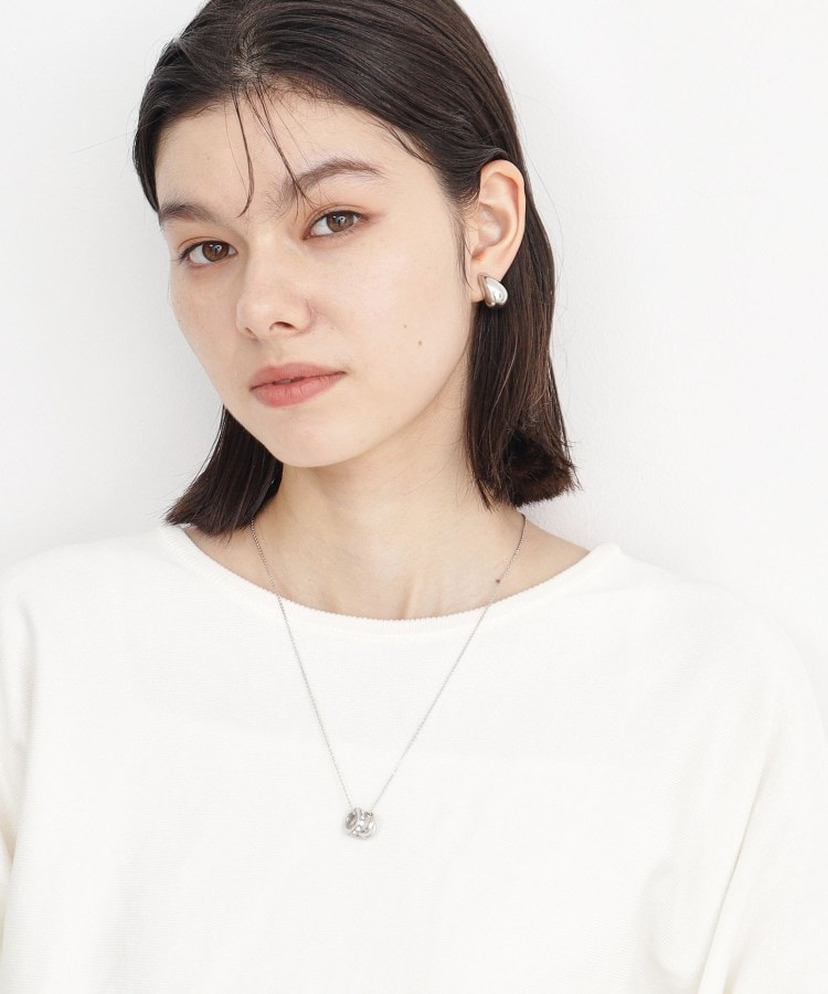 ザ ショップ ティーケー（ウィメン）(THE SHOP TK(Women))のロンデルダブルリングネックレス5