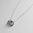ザ ショップ ティーケー（ウィメン）(THE SHOP TK(Women))のロンデルダブルリングネックレス1