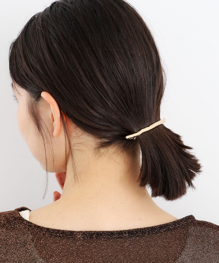 ザ ショップ ティーケー（ウィメン）(THE SHOP TK(Women))の細メタルバレッタ4