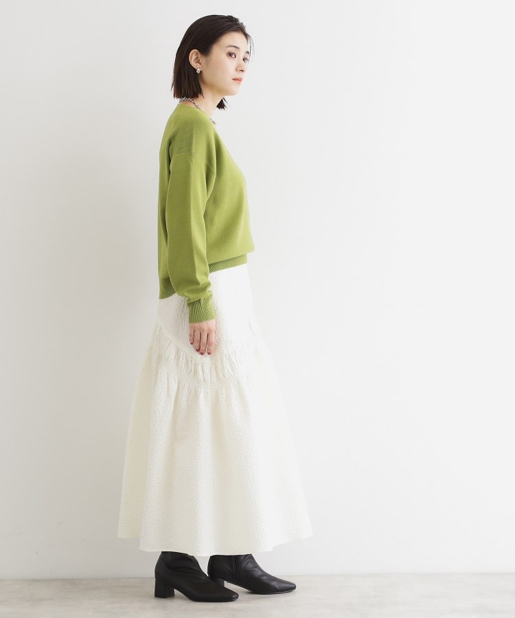 ザ ショップ ティーケー（ウィメン）(THE SHOP TK(Women))の【毛玉になりにくい／静電気防止】Vネックニット／洗える14