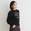 ザ ショップ ティーケー（ウィメン）(THE SHOP TK(Women))の【静電気防止】ビジュー＆パール調ロゴジャガードニット5