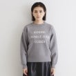 ザ ショップ ティーケー（ウィメン）(THE SHOP TK(Women))の【静電気防止】ビジュー＆パール調ロゴジャガードニット13