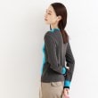 ザ ショップ ティーケー（ウィメン）(THE SHOP TK(Women))のストライプ配色リブニット【洗える】23