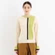 ザ ショップ ティーケー（ウィメン）(THE SHOP TK(Women))のストライプ配色リブニット【洗える】25
