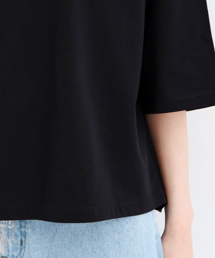 ザ ショップ ティーケー（ウィメン）(THE SHOP TK(Women))の【接触冷感/UV/毛玉になりにくい/洗える】バックチュールTシャツ24