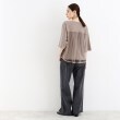 ザ ショップ ティーケー（ウィメン）(THE SHOP TK(Women))の【接触冷感/UV/毛玉になりにくい/洗える】バックチュールTシャツ7