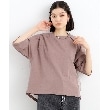 ザ ショップ ティーケー（ウィメン）(THE SHOP TK(Women))の【接触冷感/UV/毛玉になりにくい/洗える】バックチュールTシャツ2