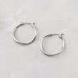 ザ ショップ ティーケー（ウィメン）(THE SHOP TK(Women))の【＠BAILA掲載】ループシンプルピアス シルバー(006)