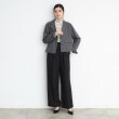 ザ ショップ ティーケー（ウィメン）(THE SHOP TK(Women))の【軽い/洗える/セットアップ可】フラップポケットショートジャケット3