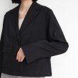 ザ ショップ ティーケー（ウィメン）(THE SHOP TK(Women))の【軽い/洗える/セットアップ可】フラップポケットショートジャケット13