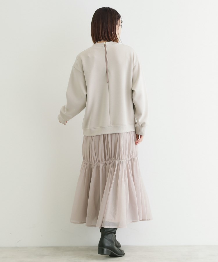 ザ ショップ ティーケー（ウィメン）(THE SHOP TK(Women))の【着回し力◎】ダンボールドッキングワンピース/洗える3