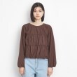 ザ ショップ ティーケー（ウィメン）(THE SHOP TK(Women))のナイロンシャーリングブラウス【洗える】9