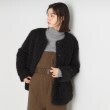 ザ ショップ ティーケー（ウィメン）(THE SHOP TK(Women))のボアファーノーカラージャケット2