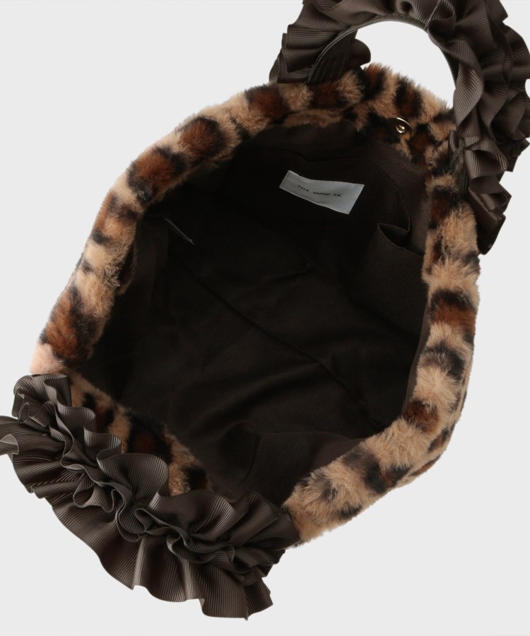 ザ ショップ ティーケー（ウィメン）(THE SHOP TK(Women))のフリルファーハンドバッグ5