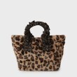 ザ ショップ ティーケー（ウィメン）(THE SHOP TK(Women))のフリルファーハンドバッグ3