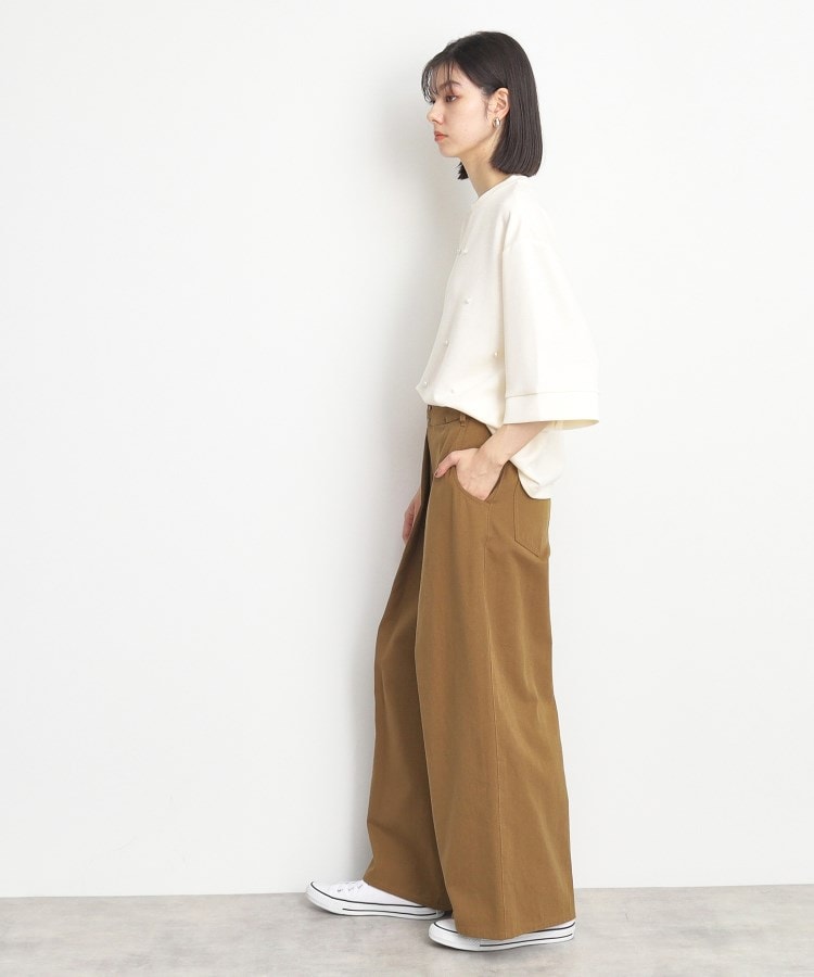 ザ ショップ ティーケー（ウィメン）(THE SHOP TK(Women))のパール付きプルオーバー【洗える】3