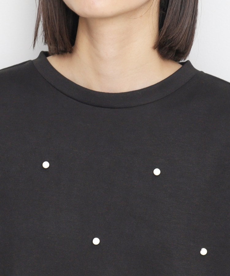 ザ ショップ ティーケー（ウィメン）(THE SHOP TK(Women))のパール付きプルオーバー【洗える】12