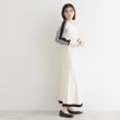 ザ ショップ ティーケー（ウィメン）(THE SHOP TK(Women))の【上下セットアイテム】配色ニットセットアップ/洗える7