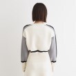 ザ ショップ ティーケー（ウィメン）(THE SHOP TK(Women))の【上下セットアイテム】配色ニットセットアップ/洗える20