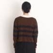 ザ ショップ ティーケー（ウィメン）(THE SHOP TK(Women))のボーダーポロニット【洗える】11