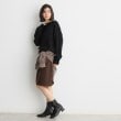 ザ ショップ ティーケー（ウィメン）(THE SHOP TK(Women))の【＠BAILA掲載】スパンコールフェザーニット/洗濯機OK15