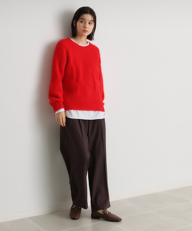ザ ショップ ティーケー（ウィメン）(THE SHOP TK(Women))のソフトシャギーヤーンプルオーバー6